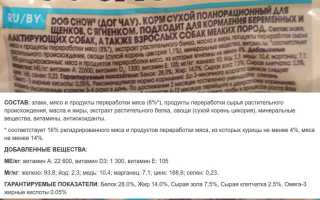 Что входит в состав корма Дог Чау и для каких собак он подходит? Узнайте подробности!