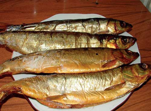 Байкальский копченый окунь