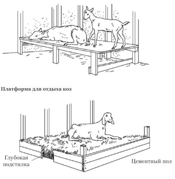 Сделайте глубокую подстилку 