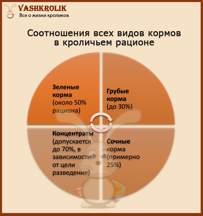 Корма для кроликов
