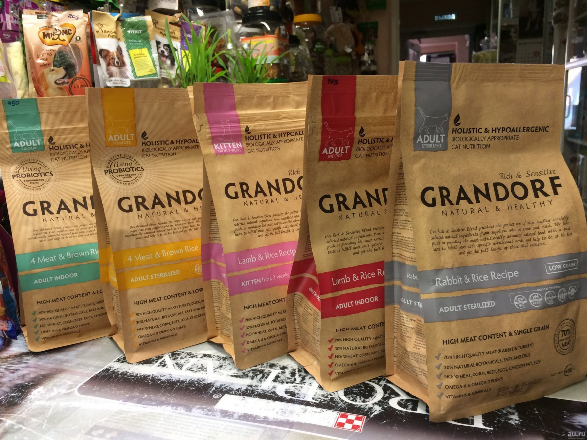 Корм для собак granddorf