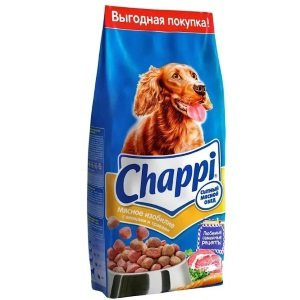 МЯСО ЧАППИ С ОВОЩАМИ И ТРАВЯМИ, взрослые