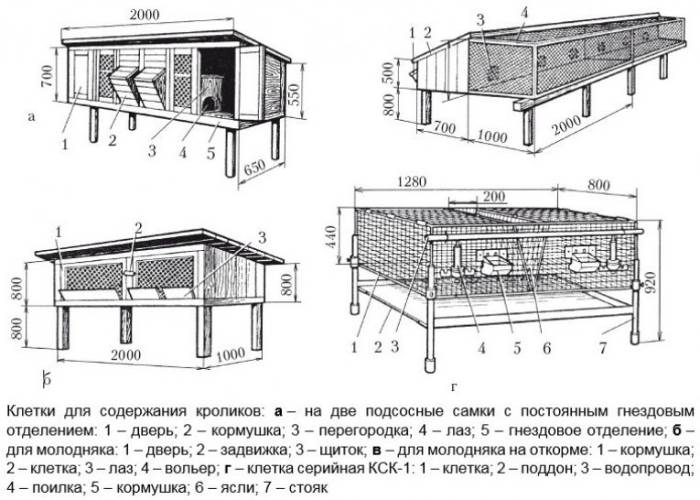 Инструменты для крольчатника